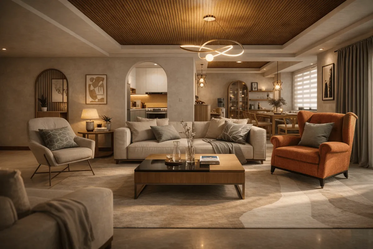 Interior design detail